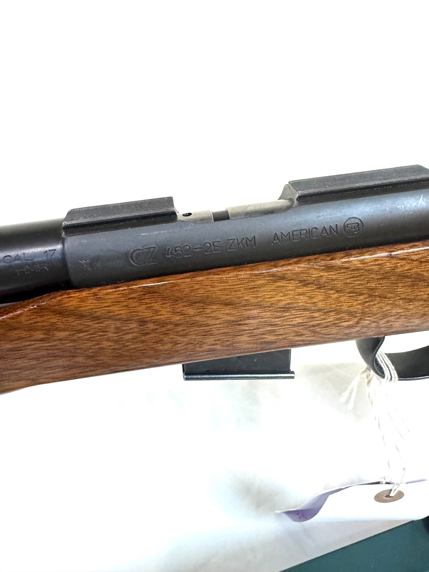  CZ 452 - 2E American in 177 HMR Rifle. Screw cut . Mod available 452-2E American Bolt Action .177 Rifle
