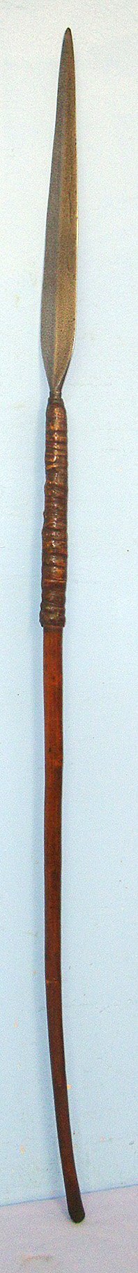  ORIGINAL**Victorian Era Zulu Warrior’s Assegai Short Stabbing Spear. Sn 23526:1 Other Blade