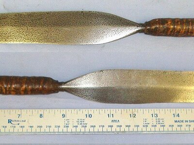 ORIGINAL**Victorian Era Zulu Warrior’s Assegai Short Stabbing Spear. Sn 23526:1 Other Blade