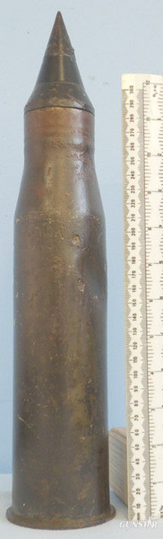  INERT DEACTIVATED Rare 1941 Dated Unfired German WW2 5cm Patr 38 (50 x 289R) PzG INERT DEACTIVATED Rare 1941 Dated Unfired German WW2 5cm Patr 38 (50 x 289R) PzG Antique & Militaria