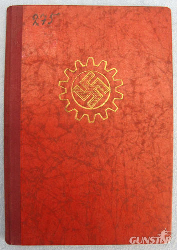 DAF (Deutsche Arbeitsfront) German Workers Syndicate Members ID Book. DAF (Deutsche Arbeitsfront) German Workers Syndicate Members ID Book. Other Accessory in 