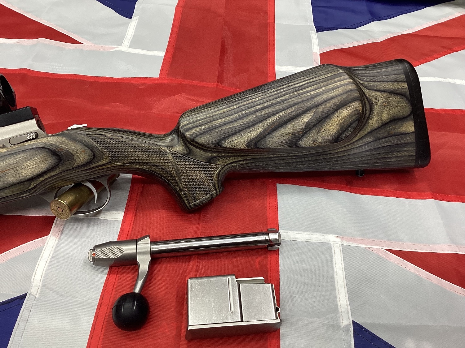 Sako SAKO 75 STAINLESS LAMINATED.  Bolt Action .243 Rifle - {CATEGORY} in 