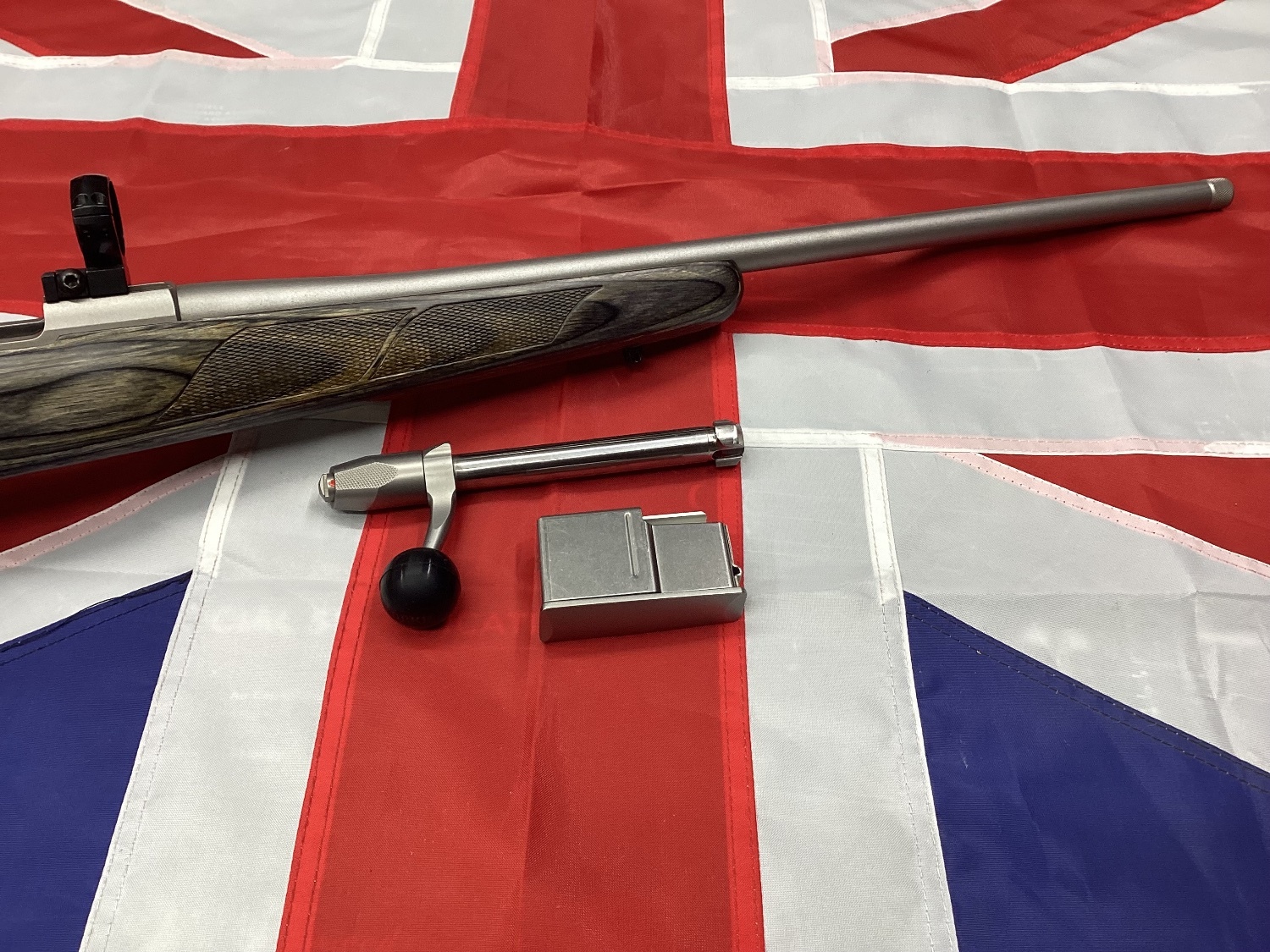 Sako SAKO 75 STAINLESS LAMINATED.  Bolt Action .243 Rifle - {CATEGORY}