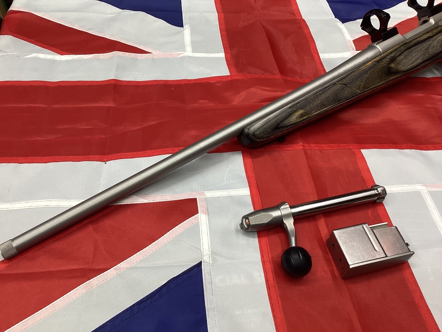 Sako SAKO 75 STAINLESS LAMINATED.  Bolt Action .243 Rifle 