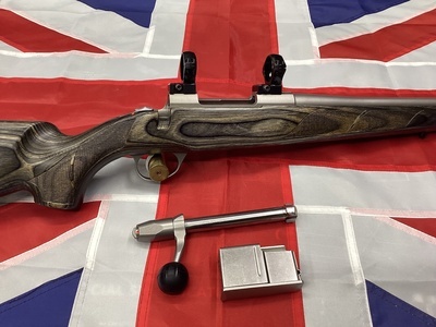 Sako SAKO 75 STAINLESS LAMINATED.  Bolt Action .243 Rifle