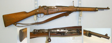MAS (Manufacture d'Armes St. Etienne) Cavalry Carbine & Sling**UK 2012 DEACTIVATION CERTIFICATED** Bolt Action None Rifle