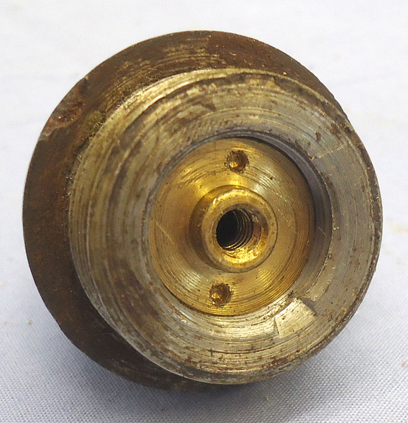 {CATEGORY} - DEACTIVATED INERT. French WW, 1917 Dated French 37mm (37 x 94R) Pom Pom Nose Fused HE (High Explosive) Mine, (Bouncing Shell) Round. - O 1900 DEACTIVATED INERT. French WW, 1917 Dated French 37mm (37 x 94R) Pom Pom Nose Fused HE (High Explosive) Mine, (Bouncing Shell) Round. - O 1900  Other Ammunition
