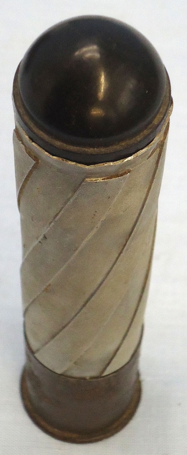 INERT DEACTIVATED. German, WW2 , 25 x 35R F.Leuchtpatrone Z (Starshell) For The Walther Kampfpistole (\"combat pistol\"). - O 1979 INERT DEACTIVATED. German, WW2 , 25 x 35R F.Leuchtpatrone Z (Starshell) For The Walther Kampfpistole (\"combat pistol\"). - O 1979  Other Ammunition - {CATEGORY}