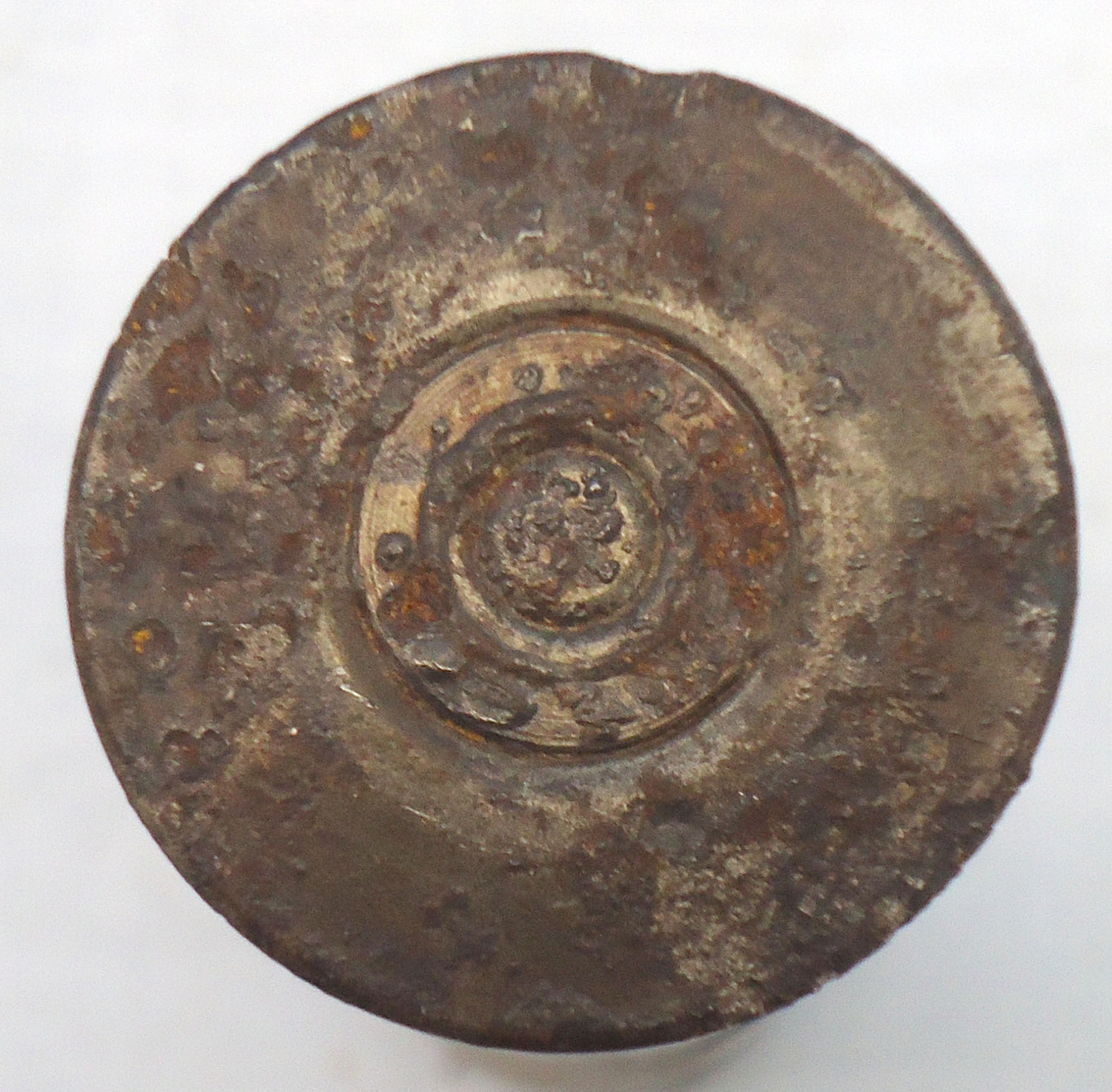 INERT DEACTIVATED. German, WW2 , 25 x 35R F.Leuchtpatrone Z (Starshell) For The Walther Kampfpistole (\"combat pistol\"). - O 1979 INERT DEACTIVATED. German, WW2 , 25 x 35R F.Leuchtpatrone Z (Starshell) For The Walther Kampfpistole (\"combat pistol\"). - O 1979  Other Ammunition 