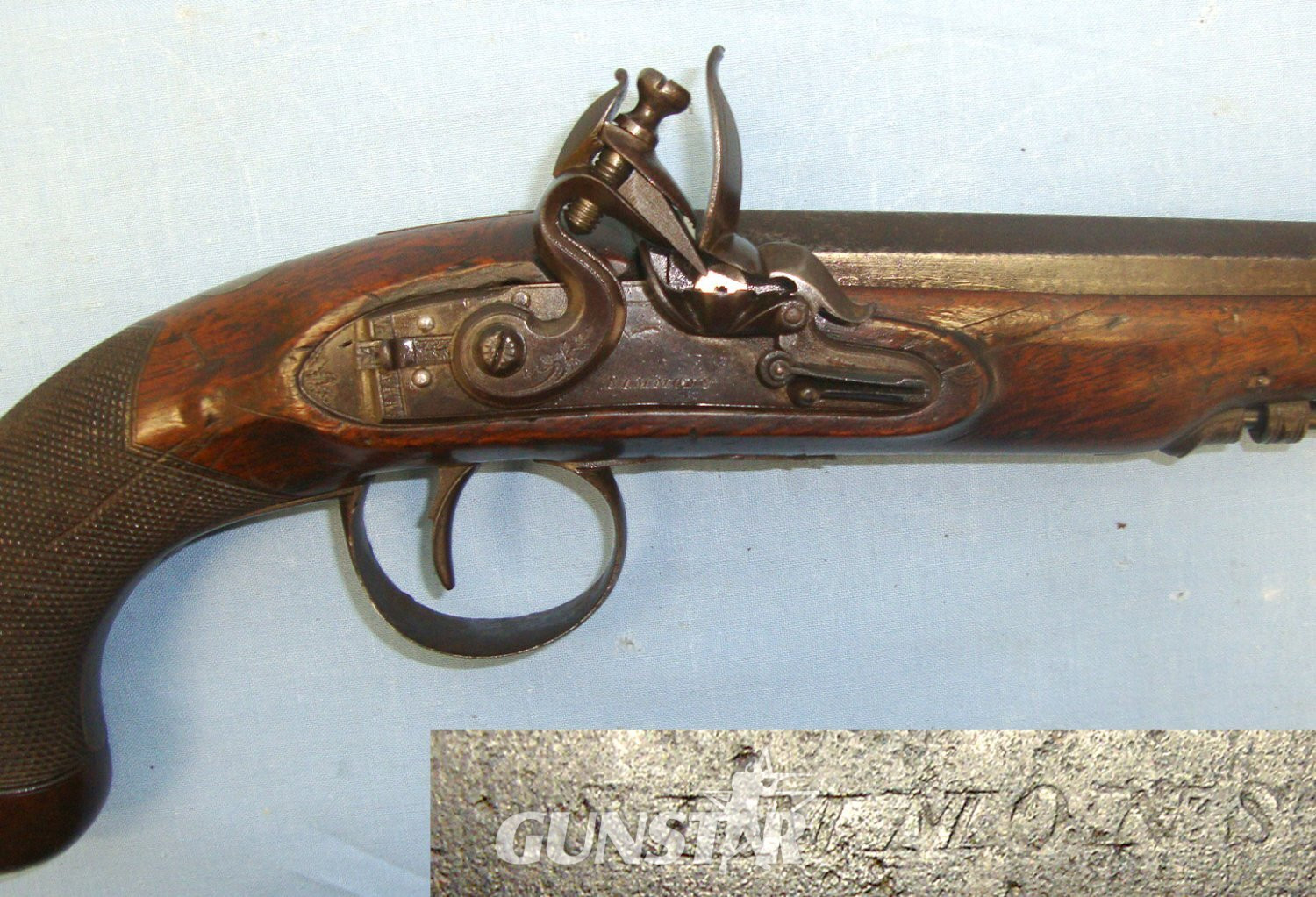William Simmons With Octagonal Barrel & Captive Steel Ram Rod. Sn 22606 .65 Cal Muzzleloader Muzzleloader