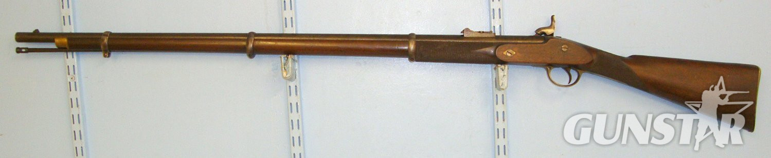  C1865 Victorian British Officer’s Private Purchase J.D. Dougall London Enfield 1853 Pattern, 3 Band .577 Regulation Calibre Percussion Rifle. Sn 20826 1853 pattern Muzzleloader .577 Rifle