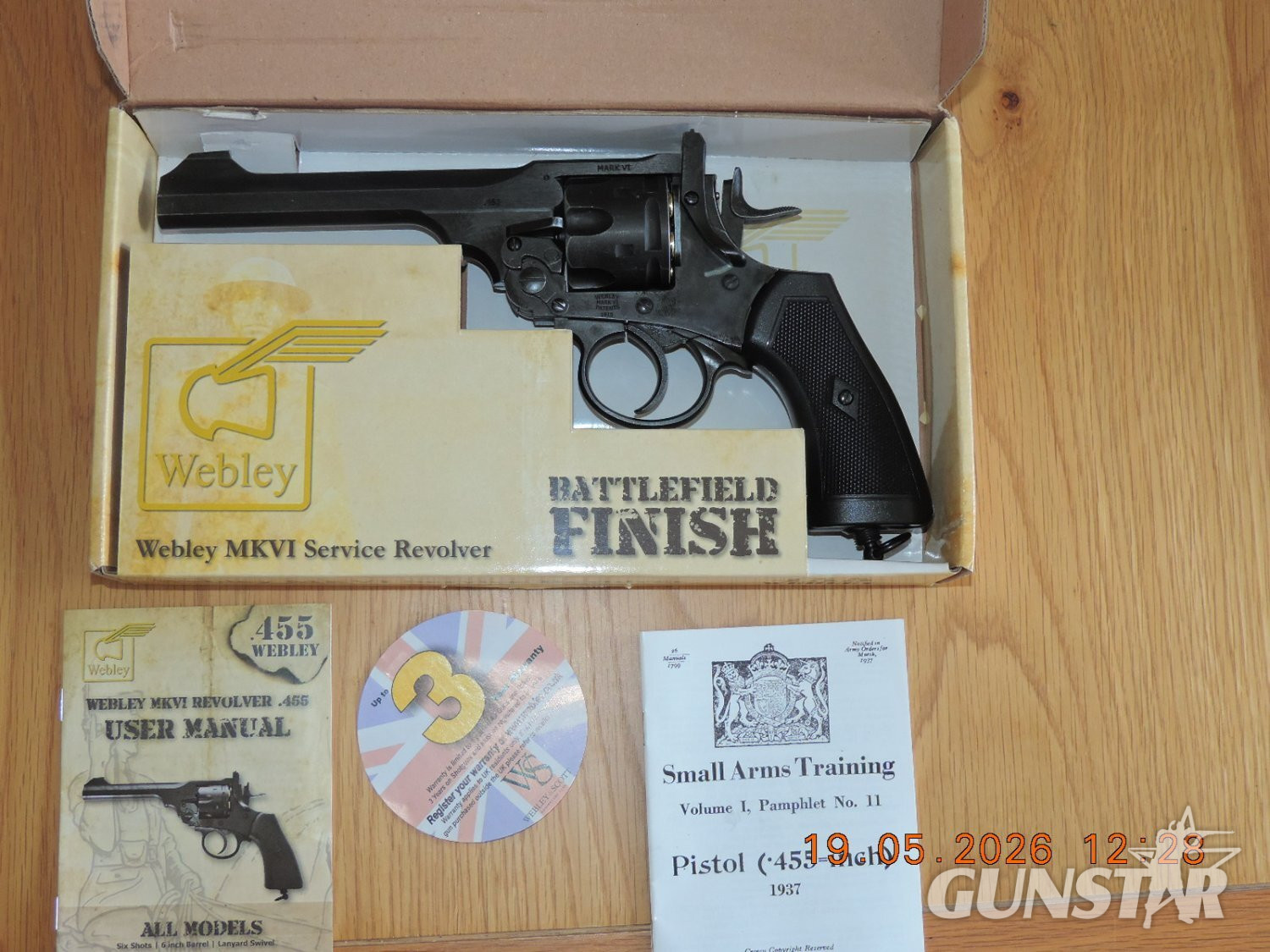 Webley & Scott MKV1 Service Recolver .177