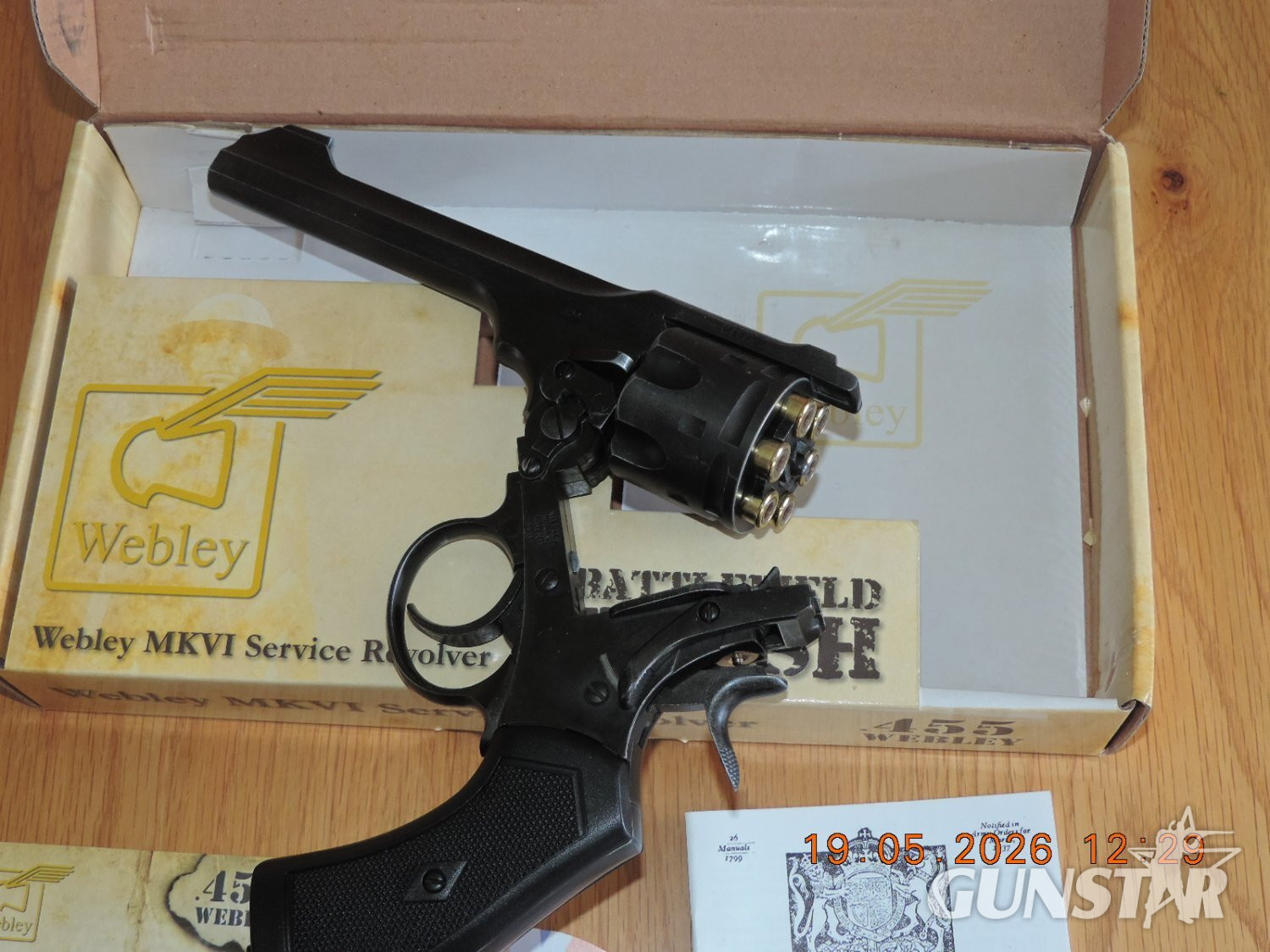 Webley & Scott MKV1 Service Recolver .177