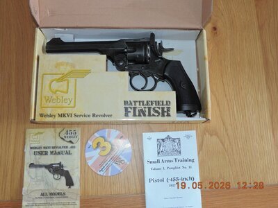 Webley & Scott MKV1 Service Recolver .177