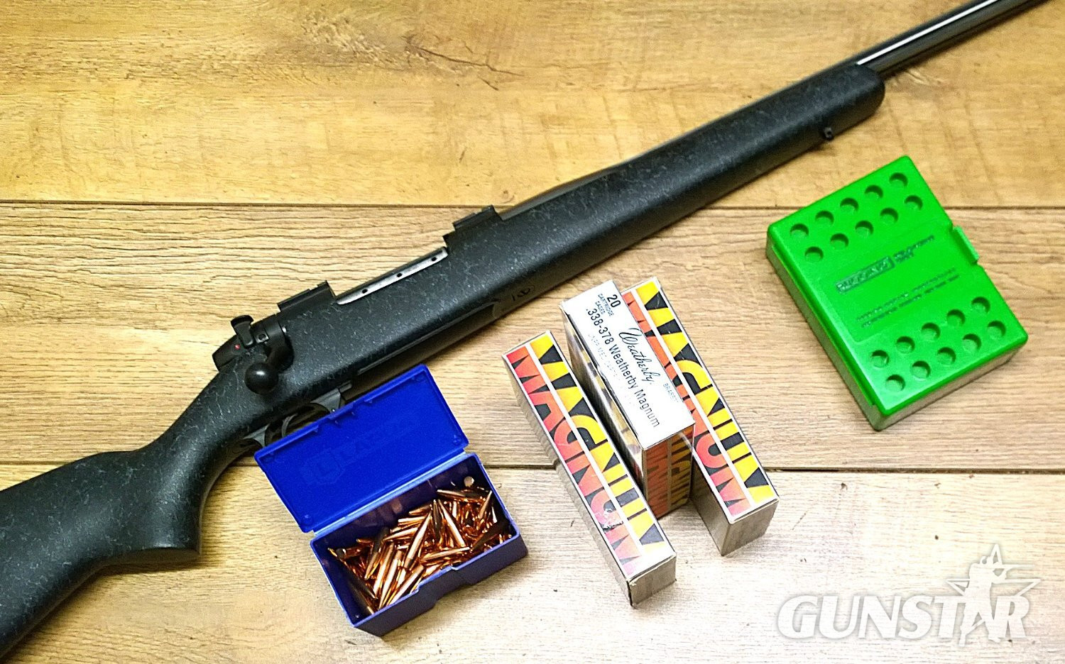 Weatherby MK V Bolt Action .338 Weatherby Magnum Rifle - {CATEGORY} in 