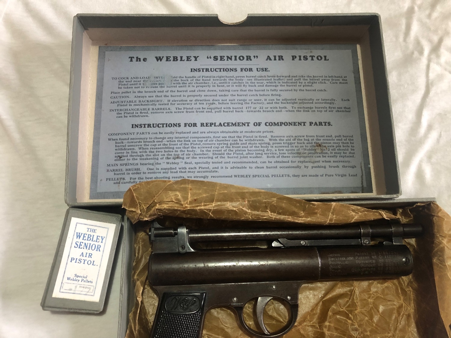 Webley & Scott Senior .177