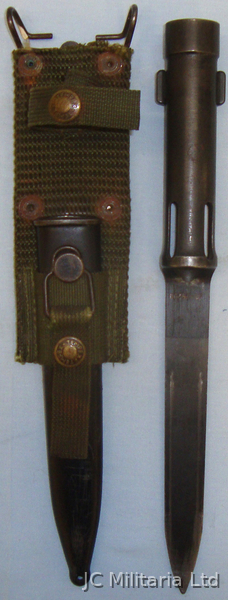 **FALKLANDS WAR BRING BACK**Argentine Army Marked Type C Socket Bayonet For FN F Bayonet in 