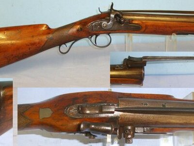 Jabez Bloxham Welch (Banbury) With Integral Folding Bayonet & Ram Rod. Sn 22697:1 Muzzleloader None
