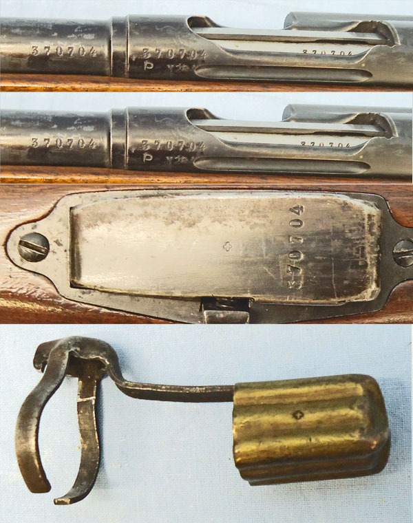  Schmidt Rubin Model 1889 Bolt Action 7.5 mm Rifle