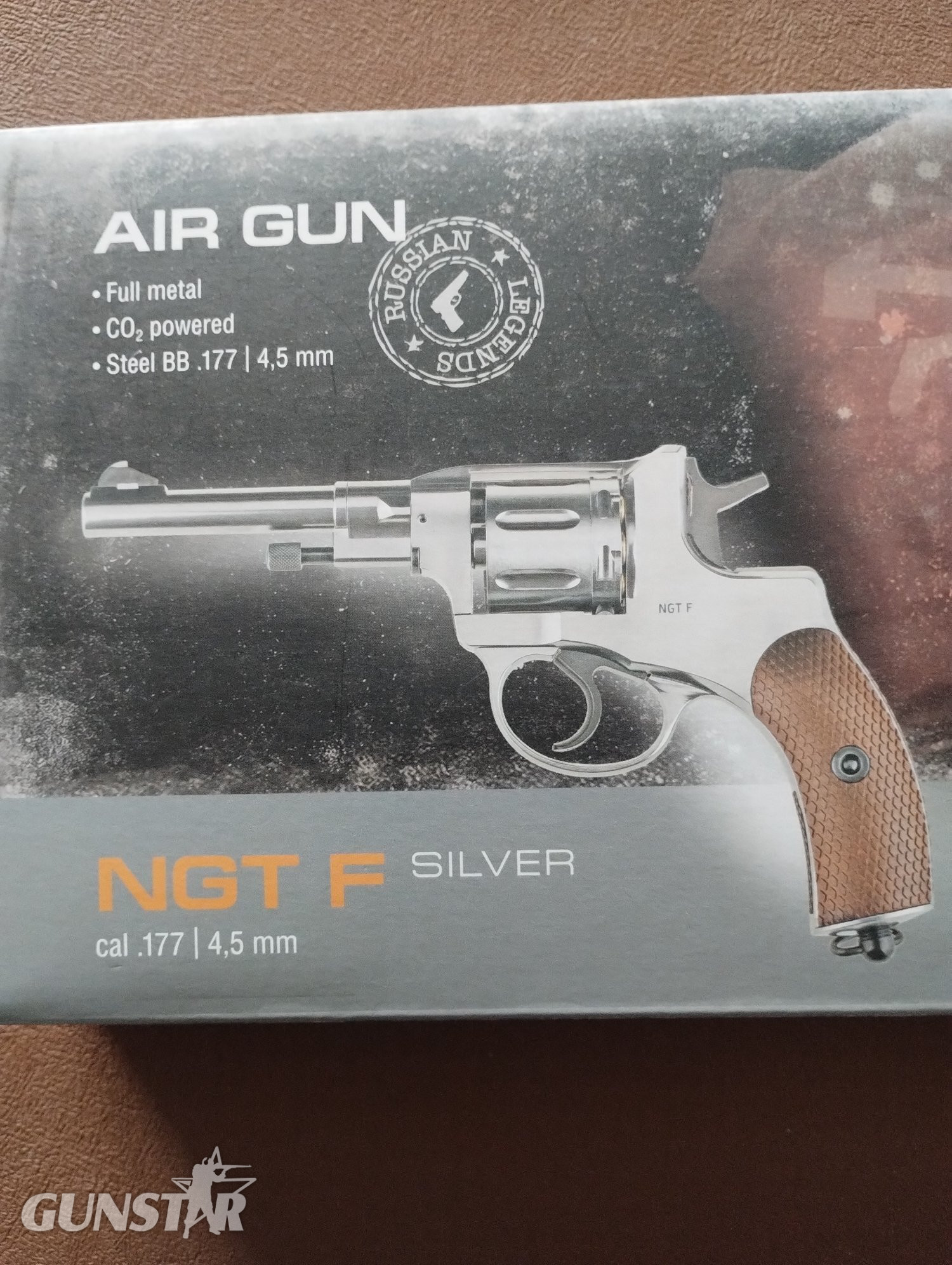 Gletcher Russian Legends Nagant NGT F .177 - {CATEGORY}