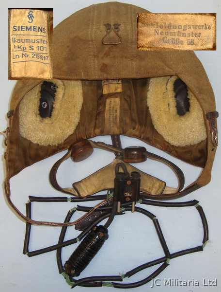 Luftwaffe LKp S101 Summer Flying Helmet. L 351 Luftwaffe LKp S101 Summer Flying Helmet. L 351 Antique & Militaria in 