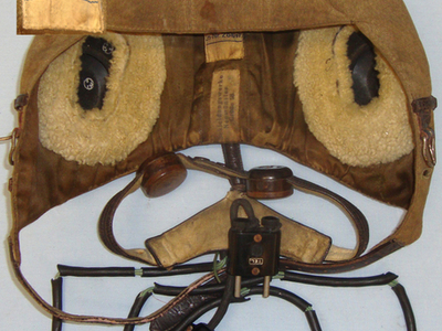 Luftwaffe LKp S101 Summer Flying Helmet. L 351 Luftwaffe LKp S101 Summer Flying Helmet. L 351 Antique & Militaria