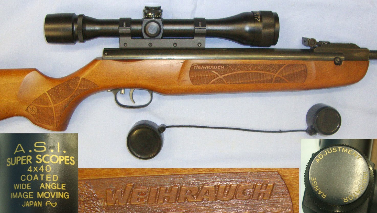 Weihrauch Telescopic Sight. Sn 22837 .22