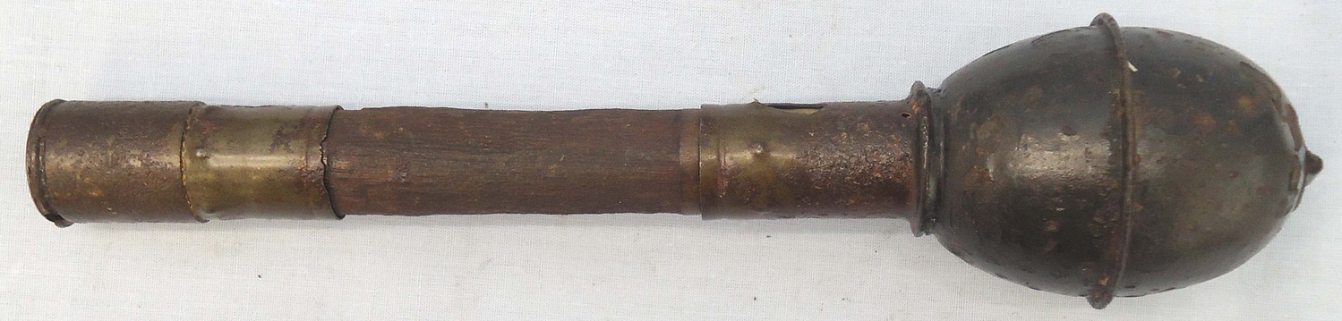 INERT DEACTIVATED. Rare, Unfired, WW2, 1943 Dated, German WK 361 (Wurfkorper 361) High Explosive Grenade For The 27mm Sturmpistole (Assault Pistol). - O 1977 INERT DEACTIVATED. Rare, Unfired, WW2, 1943 Dated, German WK 361 (Wurfkorper 361) High Explosive Grenade For The 27mm Sturmpistole (Assault Pistol). - O 1977  Other Ammunition - {CATEGORY}