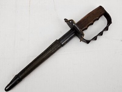 WW1 US 1917 LF&C Knuckleduster Trench Dagger Dagger