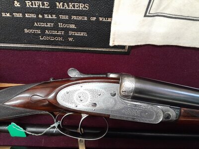 James Purdey best sle self opener Side By Side 12 Bore/gauge