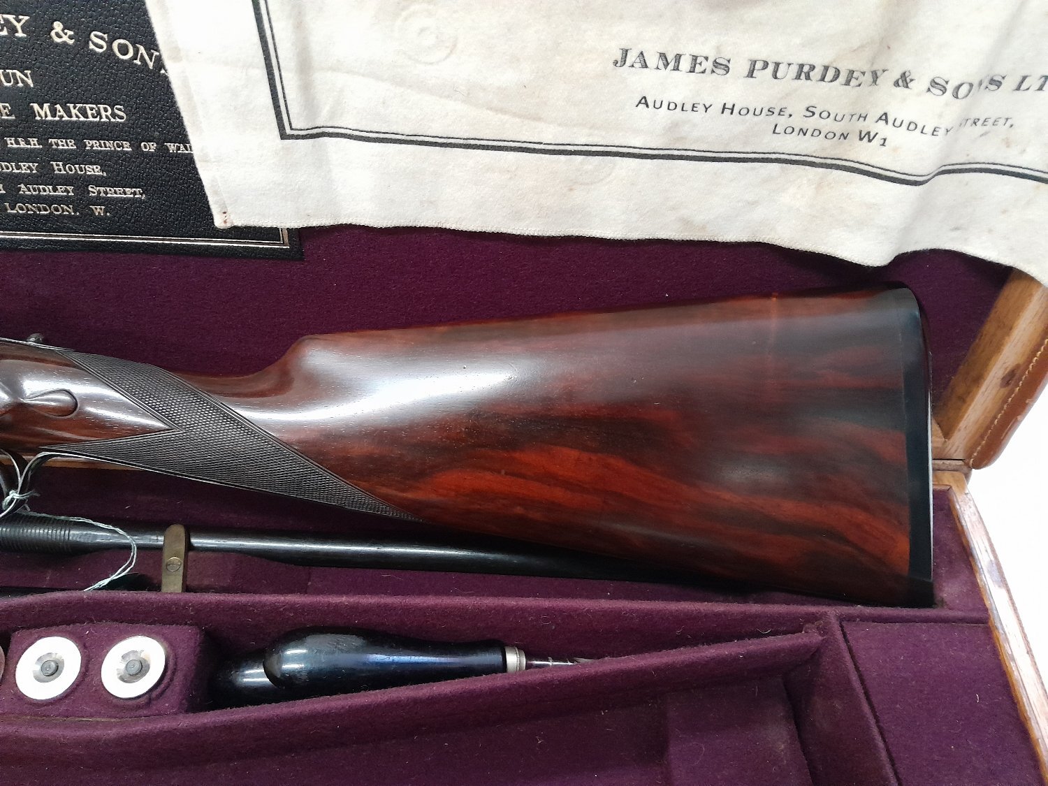 James Purdey best sle self opener Side By Side 12 Bore/gauge - {CATEGORY}
