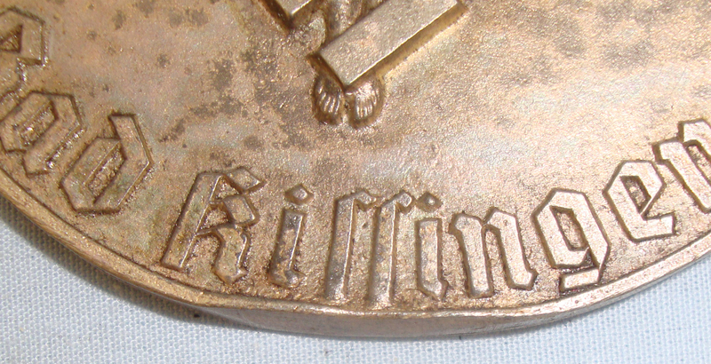  1939 N.S.F.K ‘Bad Kissingen’ Shooting Medal. 18733:4.This 1939 N.S.F.K ‘Bad Kissingen’ Shooting Medal. 18733:4.This Antique & Militaria