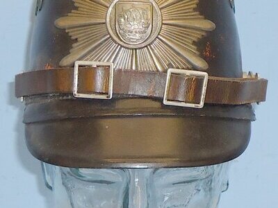 Original* Pre- Nazi German Hamburg City Police Shako N 409. Original* Pre- Nazi German Hamburg City Police Shako N 409.  Antique & Militaria