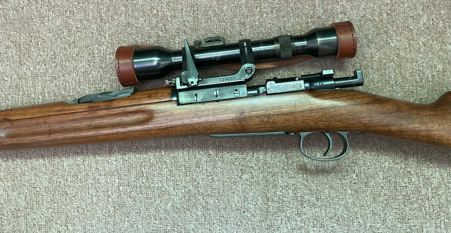 Gustav M41b sniping rifle Bolt Action 6.5x55mm Swedish Mauser Rifle