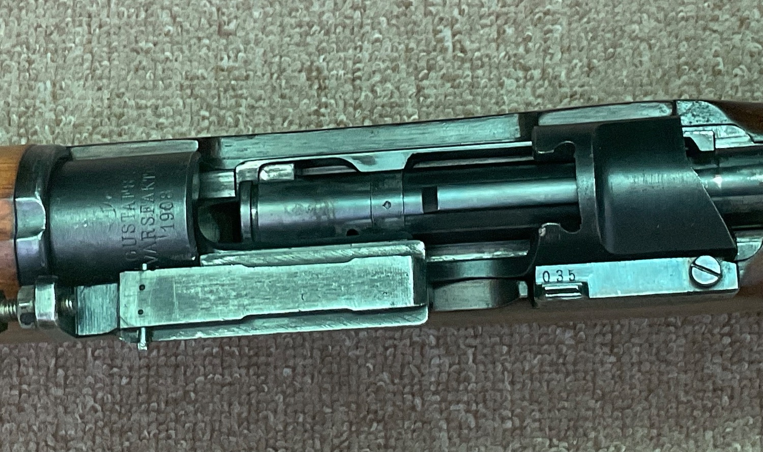 Gustav M41b sniping rifle Bolt Action 6.5x55mm Swedish Mauser Rifle - {CATEGORY} in 