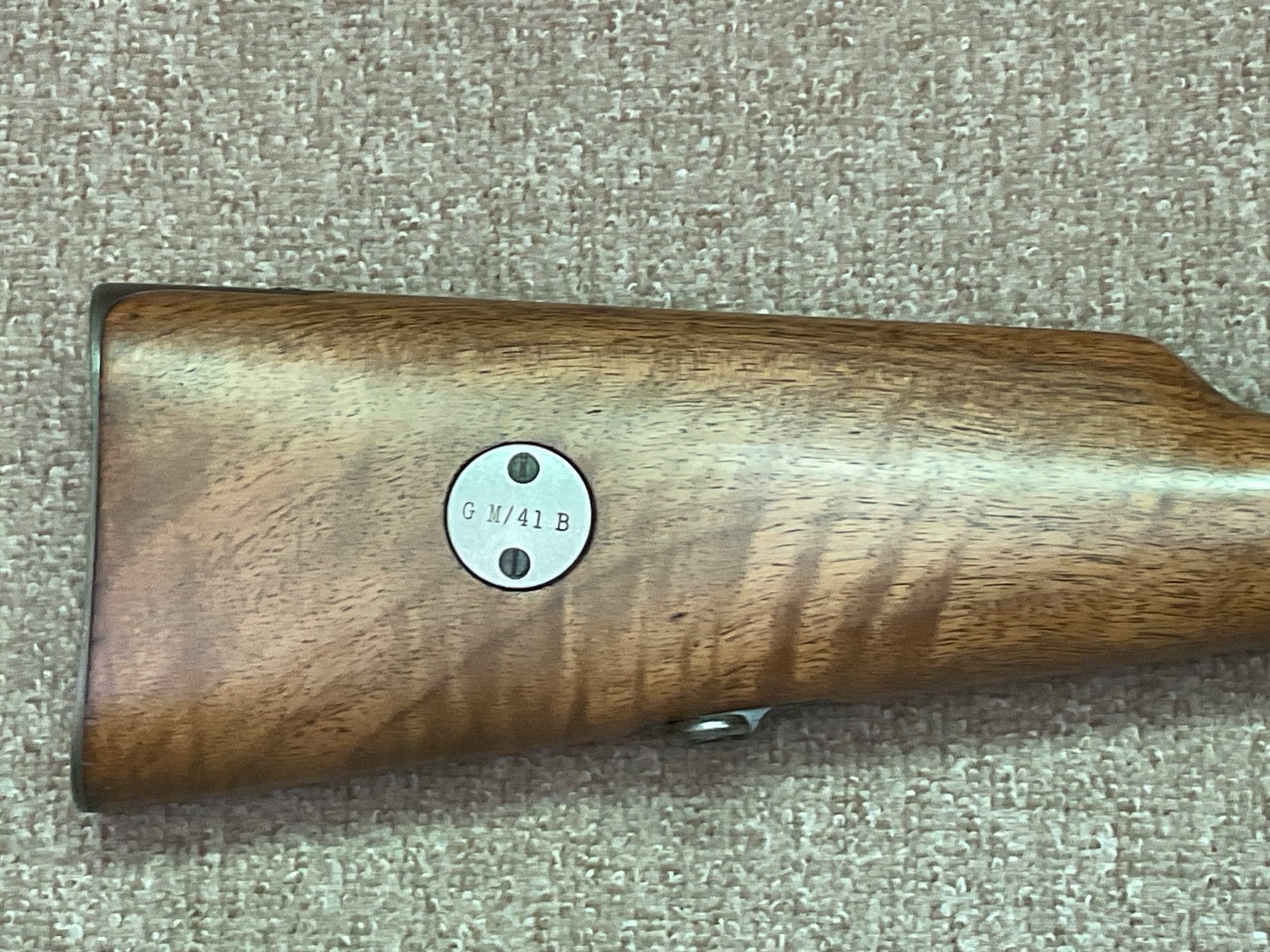 Gustav M41b sniping rifle Bolt Action 6.5x55mm Swedish Mauser Rifle - {CATEGORY}