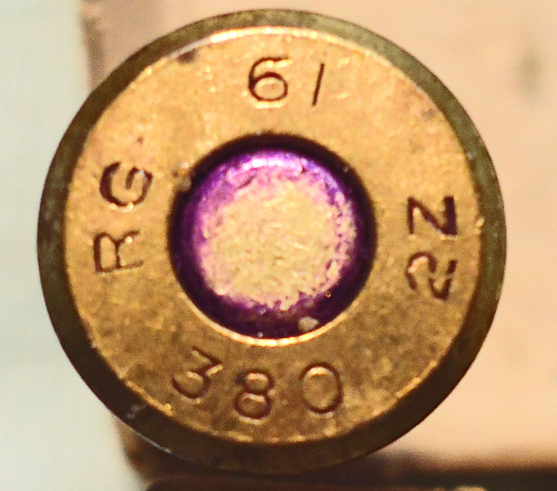iINERT DEACTIVATED. British 1961 dated .380 Webley Revolver 12 round service pack. - O 1949   Other Ammunition