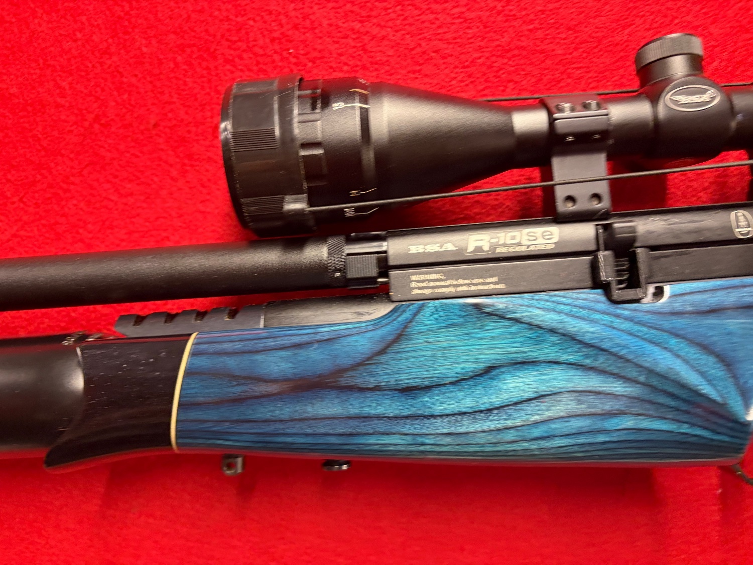 {CATEGORY} - BSA R10SE Blue Laminate  .177 in 