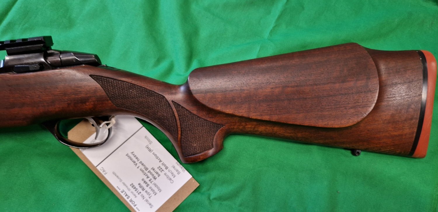 {CATEGORY} - Sako 75 Bolt Action .222 Rifle
