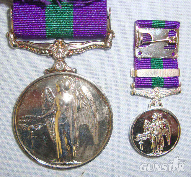  British Suez Crisis General Service Medal With Canal Zone Clasp Ribbon & Box Of Issue To ‘AC1 PN Anderson (2506577) RAF’ Together With A Miniature GSM With Canal Zone Clasp. British Suez Crisis General Service Medal With Canal Zone Clasp Ribbon & Box Of Issue To ‘AC1 PN Anderson (2506577) RAF’ Together With A Miniature GSM With Canal Zone Clasp. Other Accessory