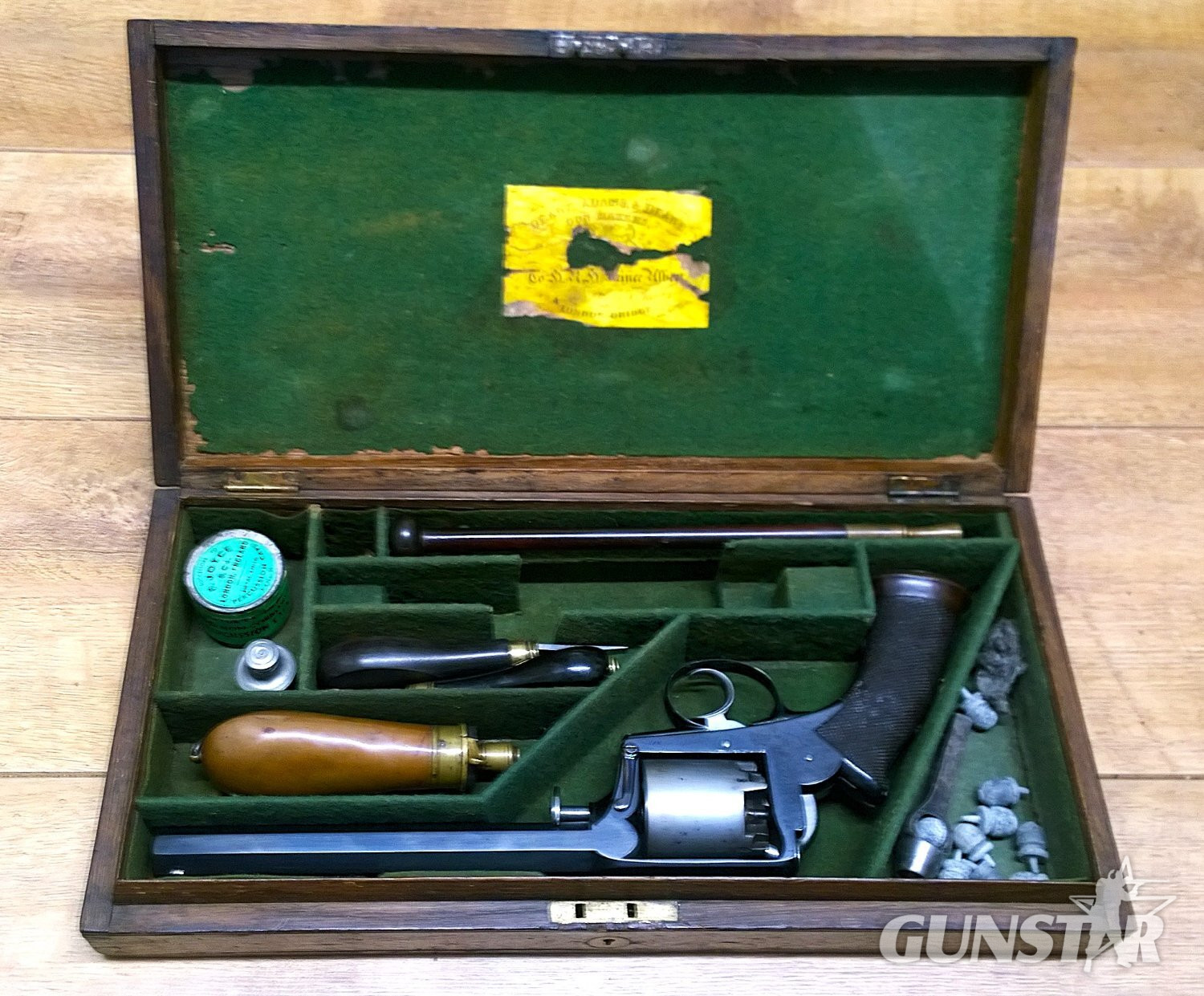 Adams & Deane 38 bore Obsolete Revolver in 