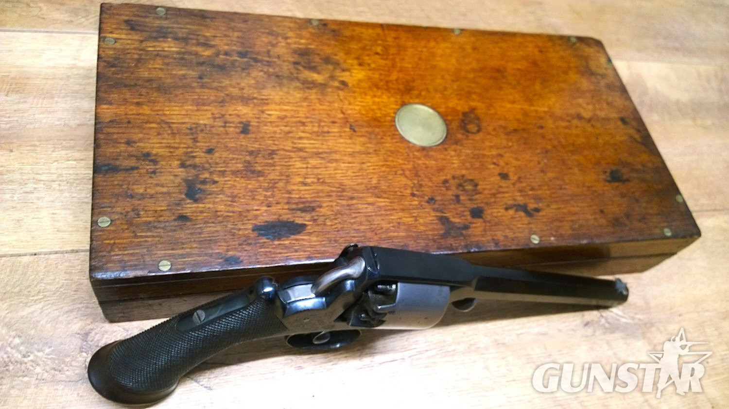 {CATEGORY} - Adams & Deane 38 bore Obsolete Revolver in 