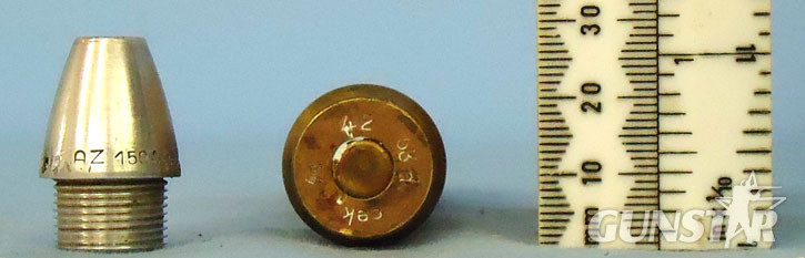  German 20 mm FFM (20x80) High Explosive Incendiary Trace (HEIT) Cannon Round Antique & Militaria