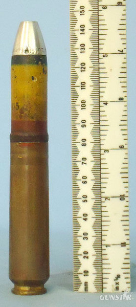 German 20 mm FFM (20x80) High Explosive Incendiary Trace (HEIT) Cannon Round Antique & Militaria in 