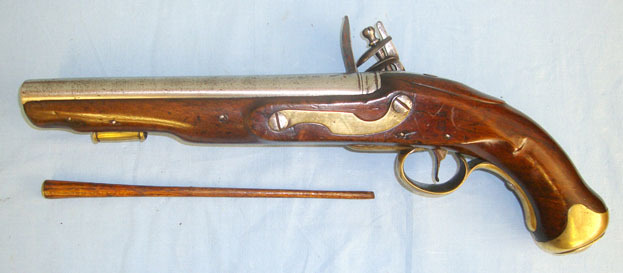 Tower .650 Carbine Calibre Flintlock Holster Pistol Regiment Marked ‘N41’ To The Briti .65 Cal Muzzleloader Muzzleloader