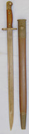 WWII Dated Australian 1907 Pattern Bayonet by Mangrovite Arsenal with Matching Scabbard. BAYO 356. Bayonet