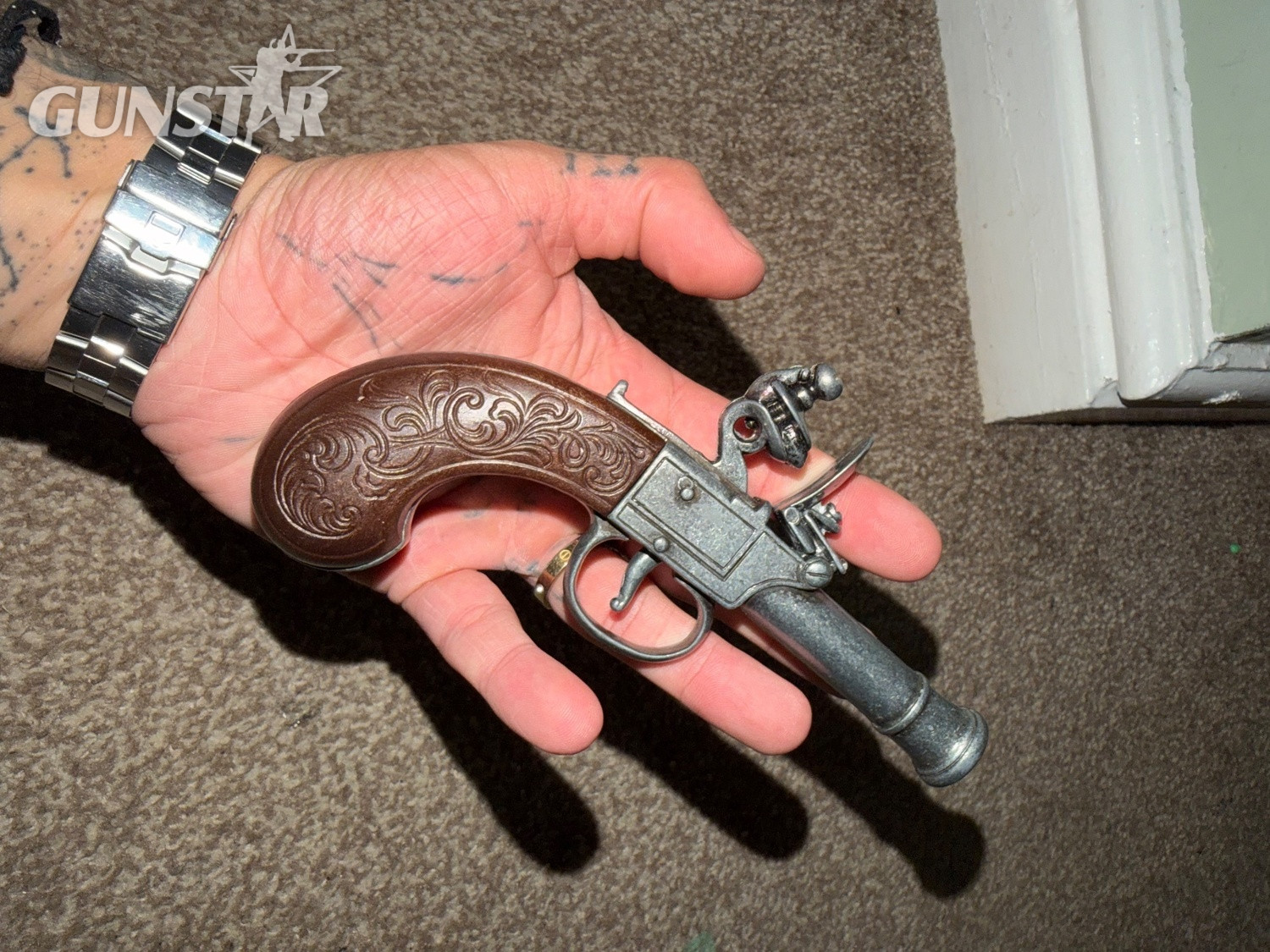  Replica flintlock pistol Replica - Non-firing