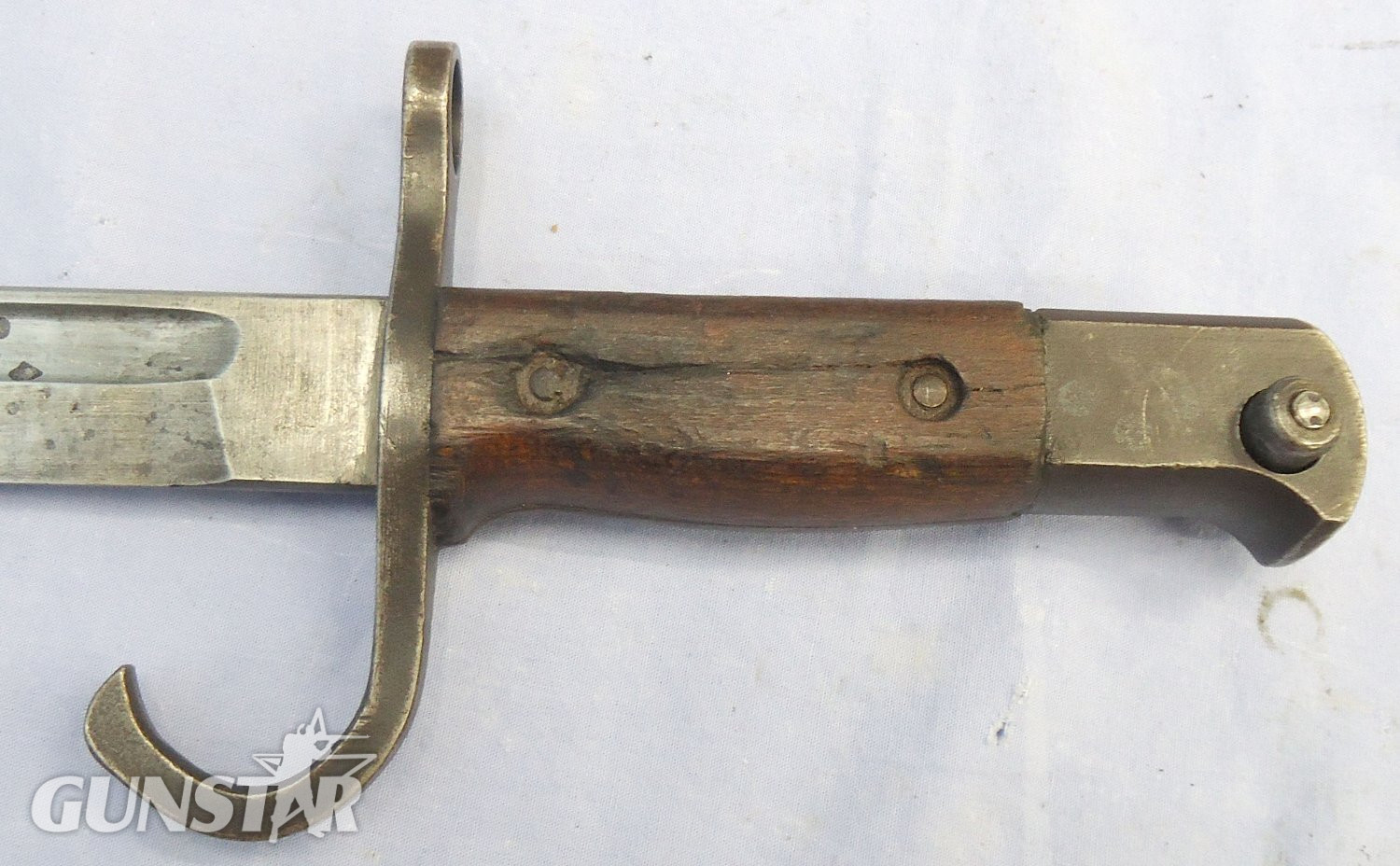 {CATEGORY} - Mid 1930s Japanese Arisaka Type 30 Bayonet and Scabbard. Sn - 22938 Bayonet