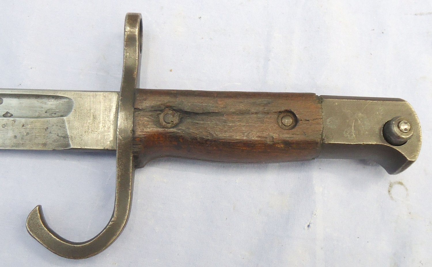 {CATEGORY} - Mid 1930s Japanese Arisaka Type 30 Bayonet and Scabbard. Sn - 22938 Bayonet