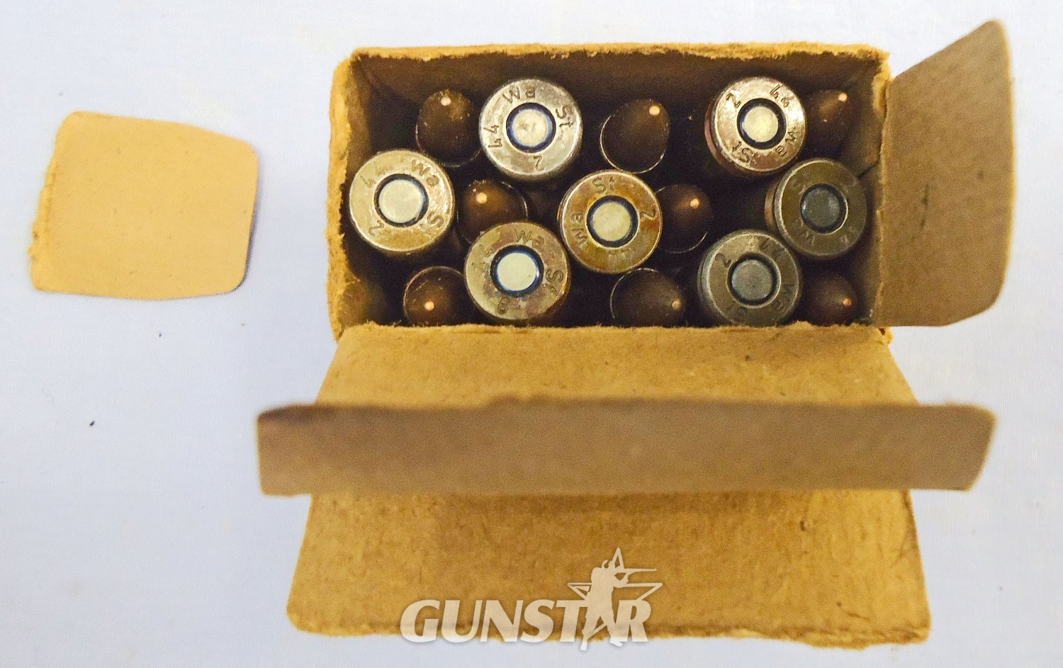 {CATEGORY} - INERT DEACTIVATED. RARE, Unfired WW2 Original 1944 Dated German 15 Round Service Pack Of 7.92x33 Ball Ammunition for MP44 Assault Rifle. Sn - 22787:21 INERT DEACTIVATED. RARE, Unfired WW2 Original 1944 Dated German 15 Round Service Pack Of 7.92x33 Ball Ammunition for MP44 Assault Rifle. Sn - 22787:21 Various Other Ammunition